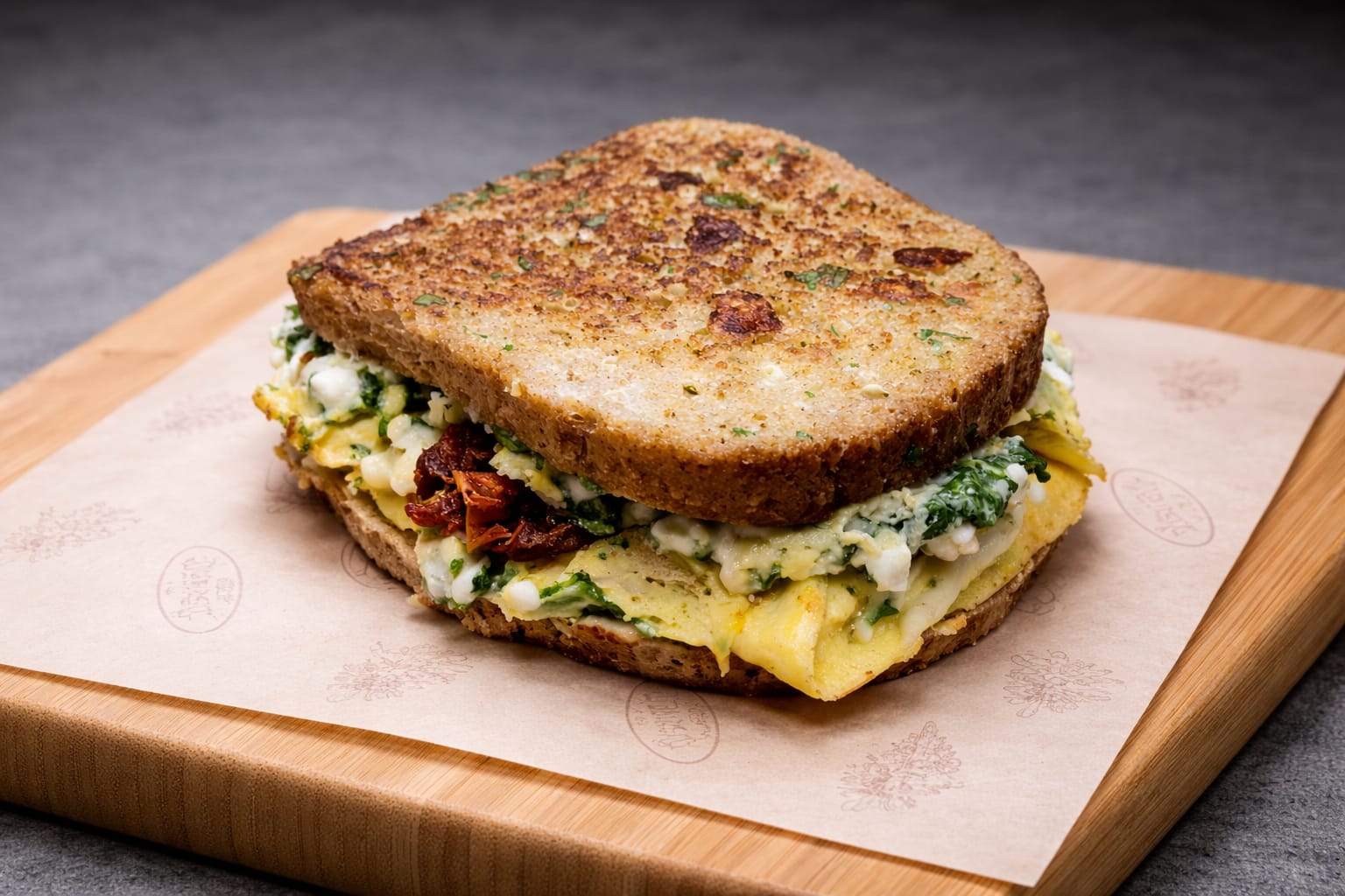 Sebzeli Omlet Sandviç