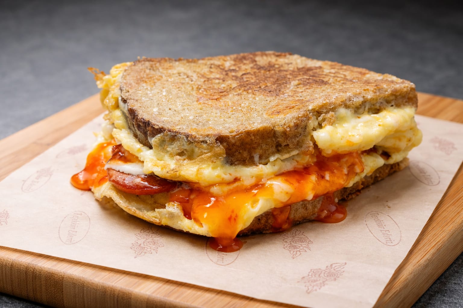 Sucuklu Omlet Sandviç